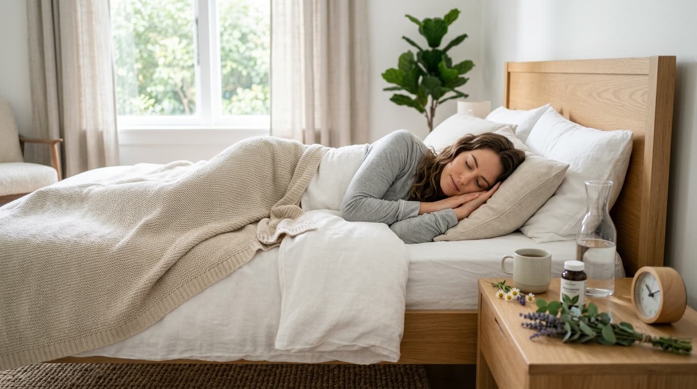 Sleep and Weight Management: Causes, Patterns, and Natural Support
