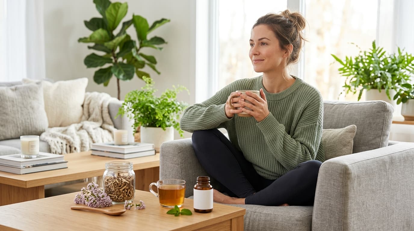 Valerian Root for Sleep and Weight-Management Support with Sleep Lean